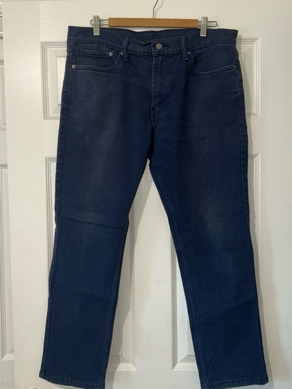 Levi's Men's Navy Straight Jeans